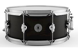 DS DRUM - GROOVEMASTER 14x6.5" BIRCH SNAREDRUM - BLACK MIST STAIN